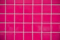 Pink Mosaic Tiles Texture Royalty Free Stock Photo