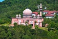 Pink mosque in University Malaysia Sabah