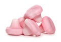 Pink mushroom sweets Royalty Free Stock Photo