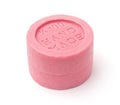 Pink natural handmade soap