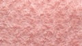 Pink natural wool with twists texture background. Cotton wool, white fleece carpet. Red fur rug with pattern Royalty Free Stock Photo