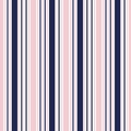 Pink and Navy Stripe seamless pattern background in vertical style