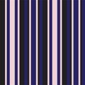 Pink and Navy Stripe seamless pattern background in vertical style