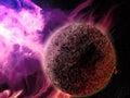 Pink Nebula - Digital Painting