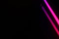 Pink Neon Diagonal Light Streak Royalty Free Stock Photo