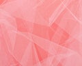 Pink net fabric over pink - wedding background etc Royalty Free Stock Photo