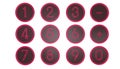 Pink Number icons