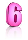 Pink Number 6