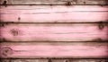 Pink old best wood wall background, rustic wooden surface with copy space, top view