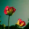 Pink opium poppy flower Royalty Free Stock Photo