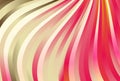 Pink Orange And Beige Gradient Wavy Stripes Pattern Background Graphic Beautiful elegant Illustration Royalty Free Stock Photo