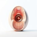 Pink And Orange Egg Speaker With Internal Speakers And Air Conditioning Royalty Free Stock Photo