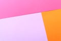 Pink, orange. Flat lay. Spring concept. Colorful background. Background with pink and orange colors