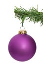 Pink ornament hanging