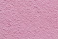 Pink paint plastered concrete wall, texture, background Royalty Free Stock Photo