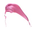 Pink paint splash Royalty Free Stock Photo