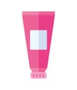 pink paint tube Royalty Free Stock Photo