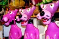 Pink Panther laughing clowns game at carnival