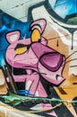 Pink Panther Street Art