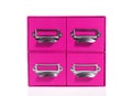 Pink paper drawer Royalty Free Stock Photo