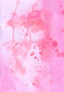 Pink paper with splats Royalty Free Stock Photo
