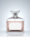 Pink parfume bottle