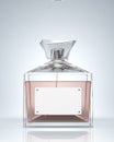 Pink parfume bottle Royalty Free Stock Photo