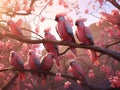 The Pink Parrot Tree