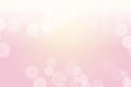 Pink pastel abstract background. white bokeh blurred beautiful shiny lights. use for Merry Christmas, happy new year wallpaper Royalty Free Stock Photo