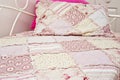 Homemade quilt Royalty Free Stock Photo