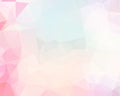 Pink Pattern. triangular template. Geometric sample. Repeating r Royalty Free Stock Photo