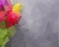 Pink Pattern. triangular template. Geometric sample. Repeating r Royalty Free Stock Photo