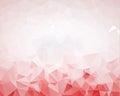 Pink Pattern. triangular template. Geometric sample. Repeating r Royalty Free Stock Photo