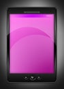 Pink PDA Phone Royalty Free Stock Photo