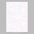 Pink pentagram star shape pattern background brochure template design Royalty Free Stock Photo