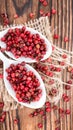 Pink Peppercorns (close-up shot) Royalty Free Stock Photo