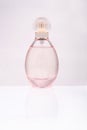 Pink perfume bottle