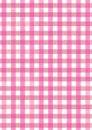 Pink picnic fabric watercolor pattern background