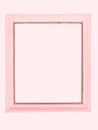 Pink Picture Frame Royalty Free Stock Photo