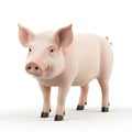 AI-Generated Pig Image Royalty Free Stock Photo