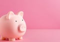 Pink piggybank