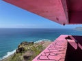 Pink Pillbox Oahu Hawaii Views
