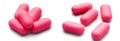 Pink pills Royalty Free Stock Photo