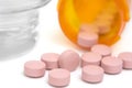 Pink Pills Royalty Free Stock Photo