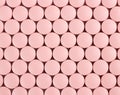 Pink pills Royalty Free Stock Photo