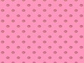 Pink pixel 8 bit donut background - high res seamless pattern