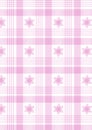 Pink plaid Royalty Free Stock Photo