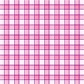 Pink plaid pattern Royalty Free Stock Photo