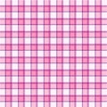 Pink plaid pattern Royalty Free Stock Photo