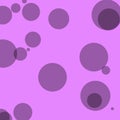 a pink plane with pink circles, abstract wallpaper, simple but universal pattern Royalty Free Stock Photo